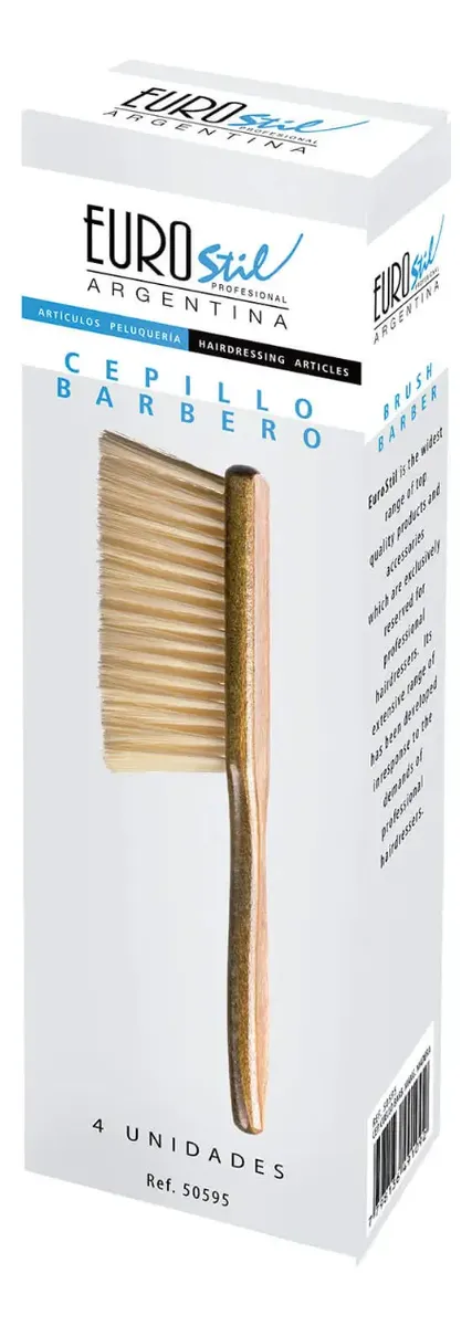 Imagen 2 de Cepillo Barbero Madera Quita Pelo