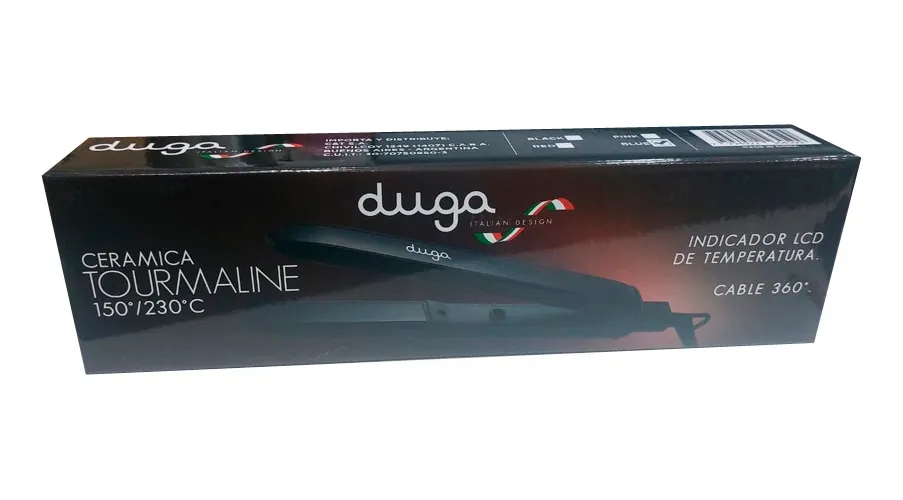 Imagen 2 de Plancha De Pelo Duga Sw-103 Profesional Color Negro