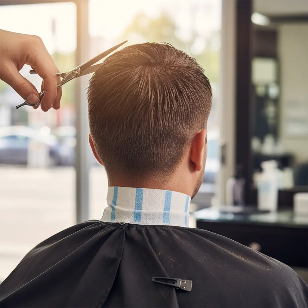 Imagen 3 de ROLLO X5 de cuellos para barbería BLANCOS