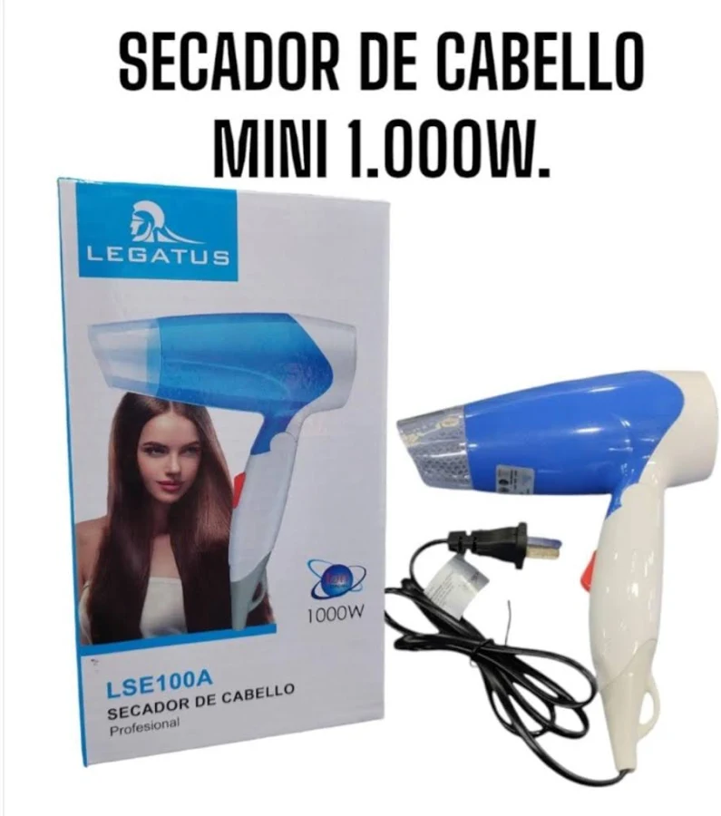 Imagen 2 de Secadora De Cabello - Legatus (1000w) Lse100a