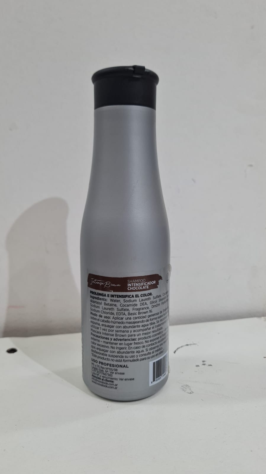 Imagen 2 de Shampoo INTENSIFICADOR TONOS CHOCOLATES Novalook profesional 