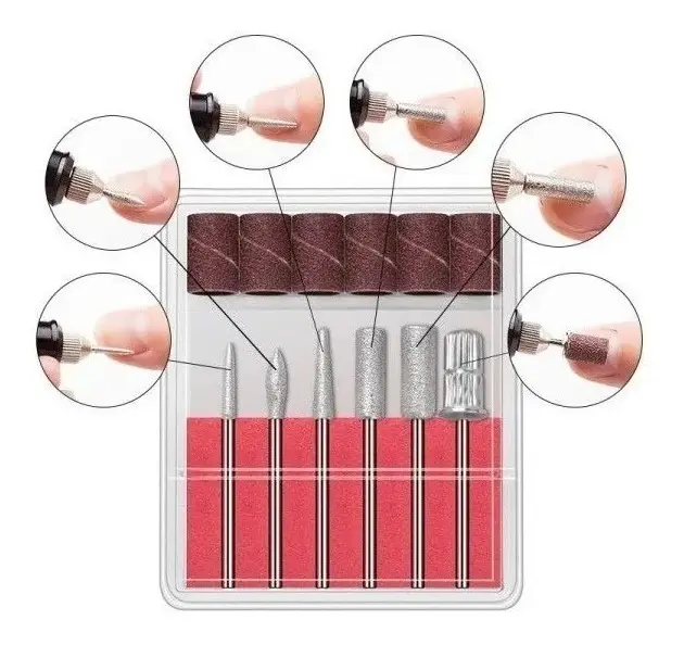 Imagen 3 de TORNO común para uñas c/ accesorios 